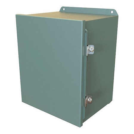 Hammond HJ12108HLP - Clamps Electrical Enclosure, 12 in H, 8 in D, 10 in W, 12, 13, 3 R, 4, Steel