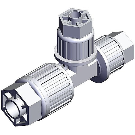 Smc LQ3T3A-R7 - High Purity Fitting,Reducer,PFA,Tee