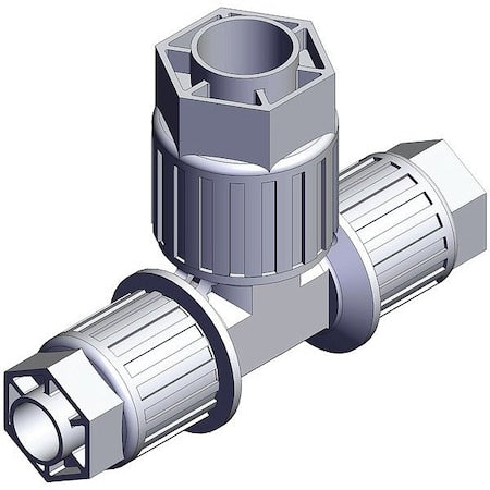 Smc LQ3T5A-R9 - High Purity Fitting,Reducer,PFA,Tee