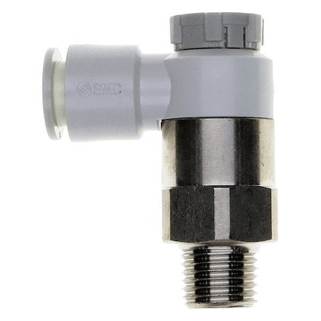 Smc AS3201F-02-10A - Flow Control, Elbow,Meter-Out,R Thread