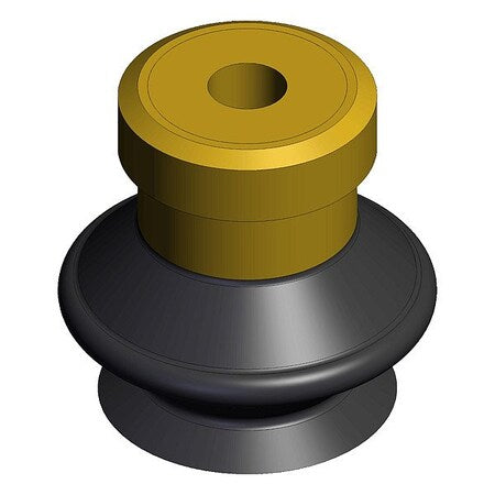 Smc ZP13BGS - Vacuum Pad,Black,Bellows Pad