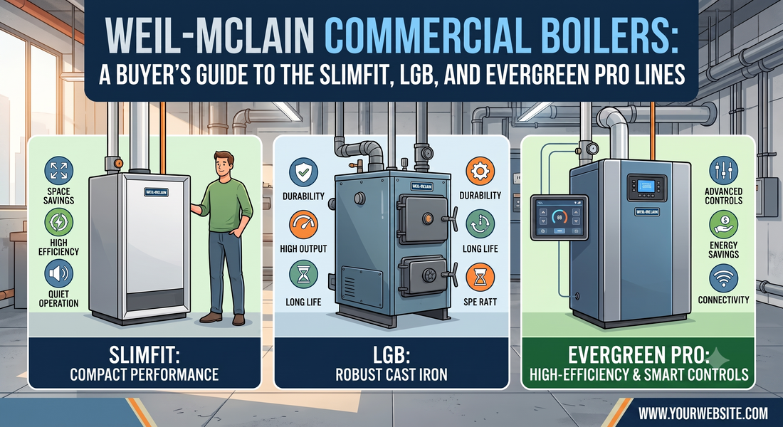 Weil-McLain Commercial Boilers: A Buyer's Guide to the SlimFit, LGB, and Evergreen Pro Lines