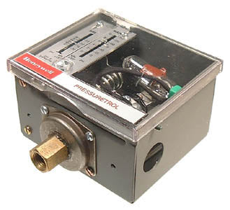 Honeywell Thermal Solutions L404T1055 Spst Auto Reset Mercury Free Pressuretrol For Oil 5-50 PSI Replaces L404T1022