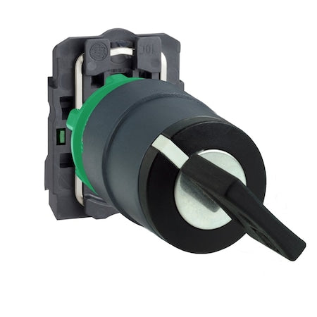 Schneider Electric XB5AG21 - Select Swtch,Key,Non-Illum,2 Pos,22mm,Blk