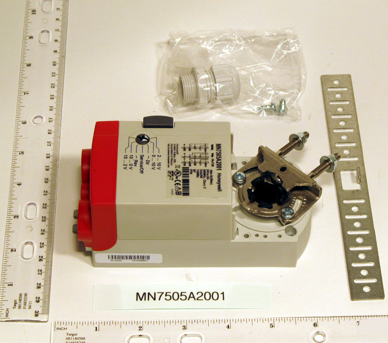 Honeywell MN7505A2001 24VAC/DC Modulating Floating Two Position Actuator - 44 Lb-in Non Spring