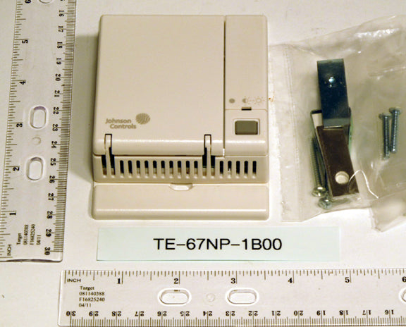 Johnson TE-68NP-1N00S Single Setpoint 1000 OHM Nickel Sensor W/Phone Jack ** Replaces TE-67NP-1N00