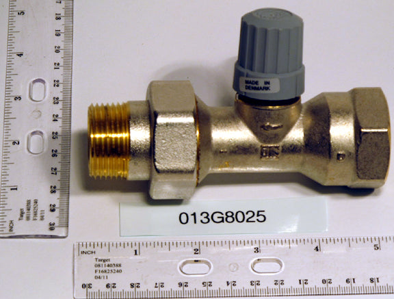 Danfoss 013G8025 1" Npt. Straight Thermostatic Valve Body
