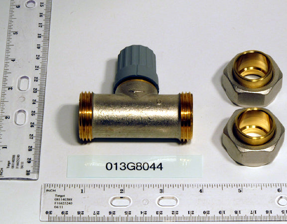Danfoss 013G8044 3/4" Straight Union Sweat Non-electic Valve Body For Water Or Low Pressure