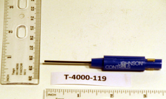 Johnson T-4000-119 Allen Head Adjustment Tool; Blue Non Flexible JON102 (m30)