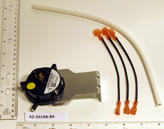 Rheem 42-24196-84 Vent Pressure Switch With Tubing & Wire Assembly -1.5"WC (vent)