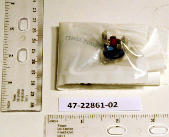 Rheem 47-22861-02K Limit Switch - Manual Reset (flanged Airstream) 47-22861-02