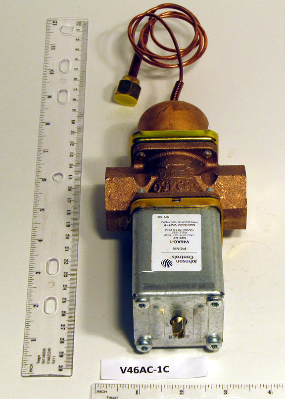 Johnson V46AC-1C 3/4" Npt. Pressure Actuated Water Regulating Valve With 30" Cap. 70/260 PSI