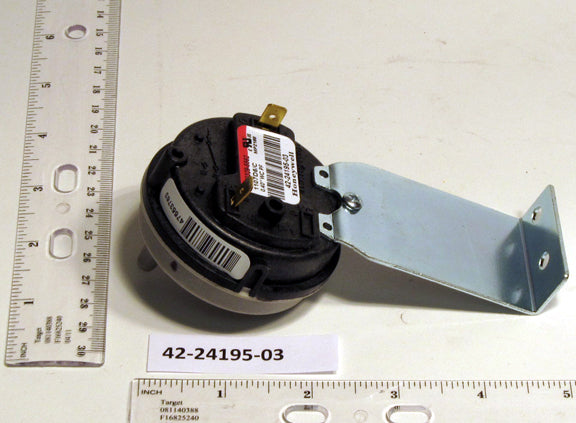 Rheem 42-24195-03K Drain Pressure Switch .40" WC (drain) Replaces 42-24195-03