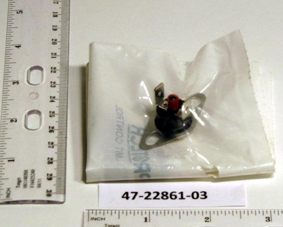 Rheem 47-22861-03K Limit Switch - Manual Reset (flanged Airstream)