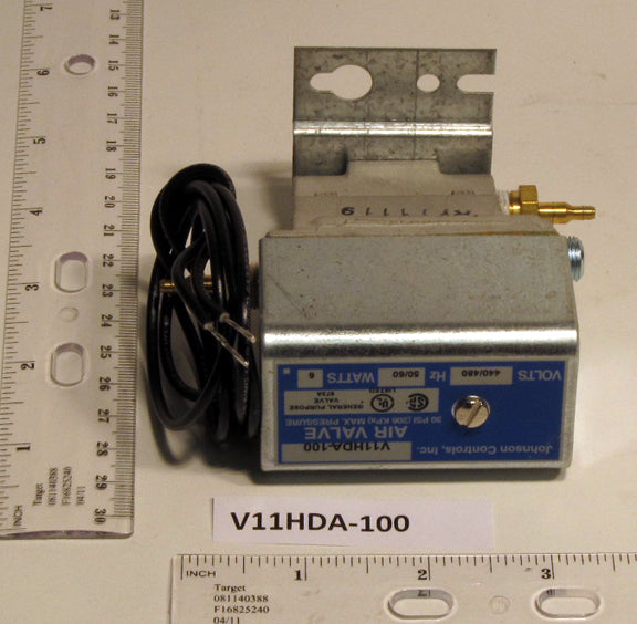 Johnson V11HDA-100 3-way 440-480 V. Air Valve 50/60 Hz.