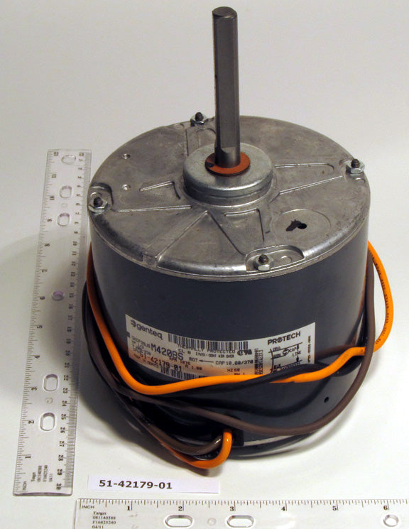 Rheem 51-42179-01 Condenser Motor - 1/3 HP 208-230/1/60 (1075 rpm/1 Speed)