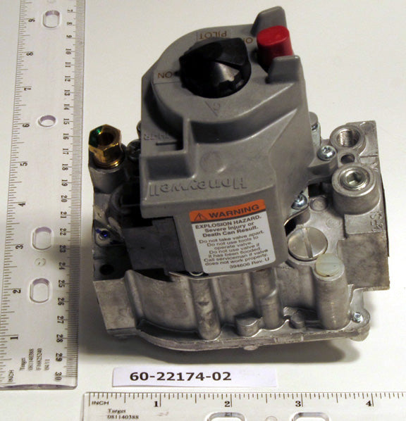 Rheem 60-22174-02 24v 1/2" X 1/2" Standing Pilot Gas Valve 150000 Btu Natural Gas