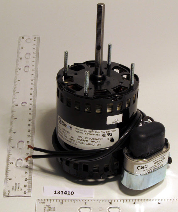 Reznor 163891 120v Venter Motor Assembly With Capacitor Replaces 131410 125350