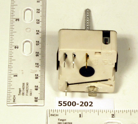 Robertshaw 5500-202M 240v Infinite Switch No Dial INF-240-597