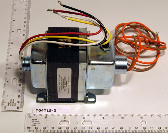 Johnson Y64T15-0 92va Transformer Ul Class 2 120/208/240v Primary 24v Secondary Foot Mounted