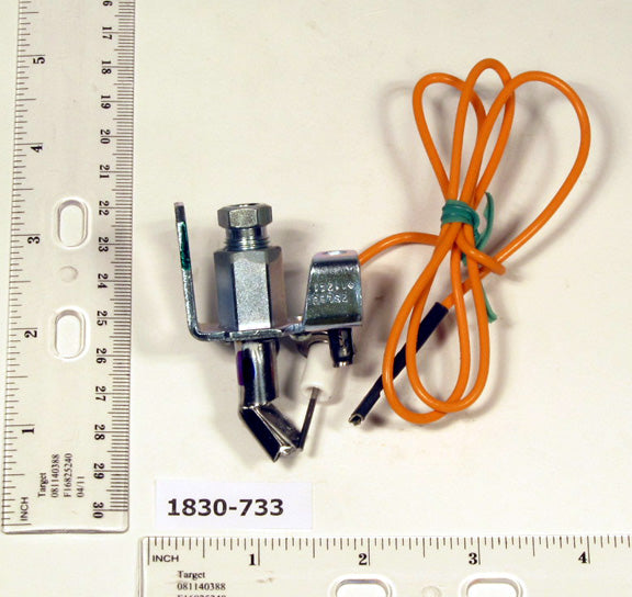 Robertshaw 1830-733 2SL-60 Pilot Electrode Assembly Nat & LP Orifice Included