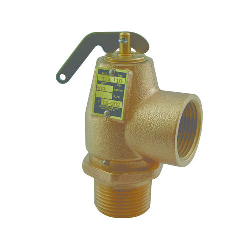 Conbraco 13214B15 1-1/2" X 2" 15 Psi Safety Relief Valve For Steam 1900 Lbs/Hr Replaces 1321408