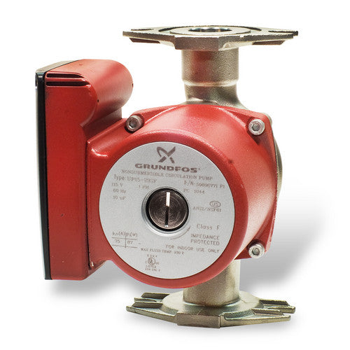 Grundfos UP15-29SF 59896771 115V 1/12 HP 1 Speed Stainless Circulator Flanged Housing Replaces