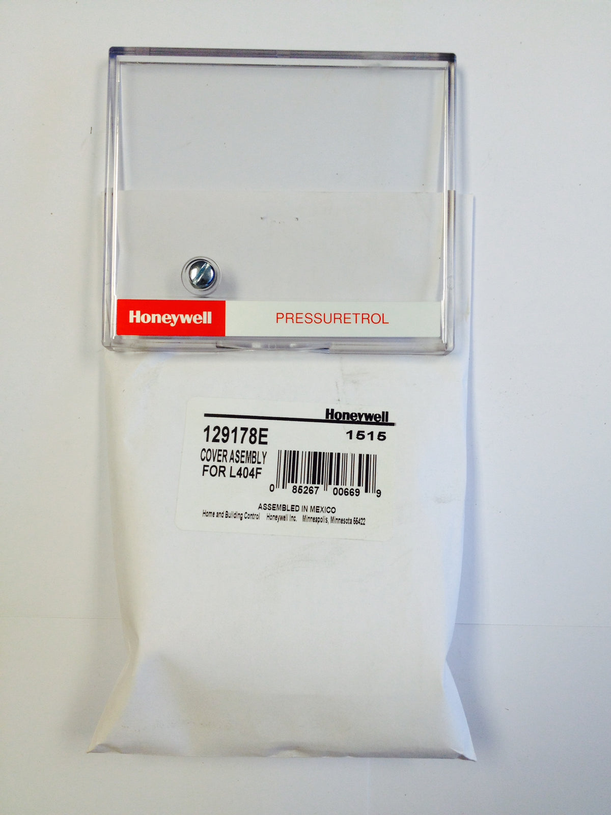 Honeywell Thermal Solutions 129178E L404 L408 L604 L608 L91 Thermoplastic Cover Includes Honeywell Logo And