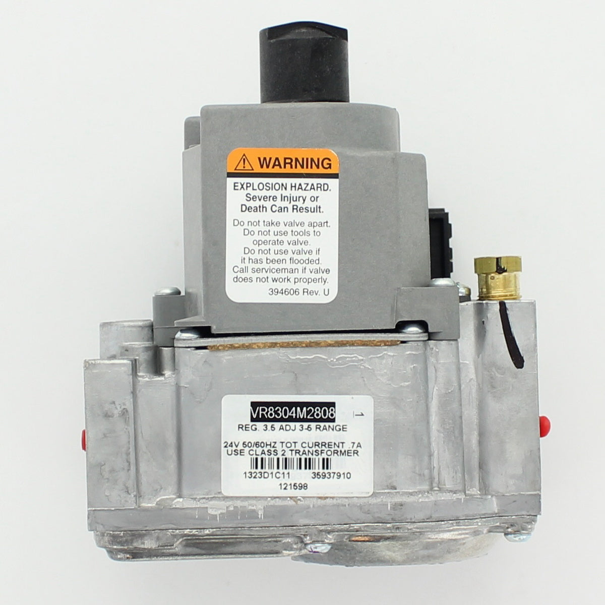 Reznor 121598 Gas Valve VR8304M2808