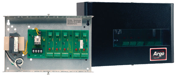 Argo AZ-5 Same As AZV-245-75 Five Zone Relay For Zone Valves W/75VA Trans.