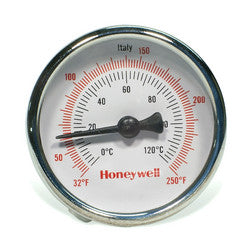 Honeywell Residential GS200 Themometer W/Well 32-250 Deg. 2" 1/2 Swt