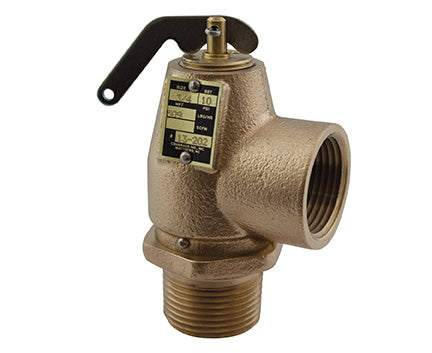 Conbraco 13211B15 3/4" M X 3/4" F 15 PSI Steam Relief Valve 475 Lbs/Hr RVS1334 Replaces 1321108