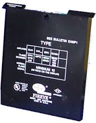 Fireye EUV1 Ultraviolet Amplifier Use With UV1 Or 45UV3.