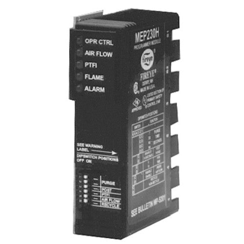 Fireye MEP230H Programmer Selectable Recycle/Non-recycle Function Tfi Timing Purge Timing
