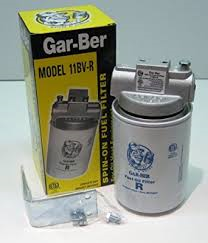 Garber 11BV-R 10 GPH Oil Filter W/Bracket 3/8" X 3/8"