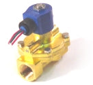 GC Valves LLC S211UH02N5EG5 120v 3/4" Npt. 2 Way N.C. Brass Solenoid Valve 150 PSI Max 4 PSI Min 180F