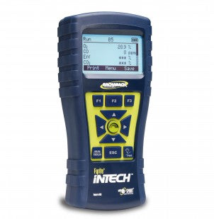 Bacharach 24-8512 Fyrite Intech Reporting Kit (CO O2 Includes Printer Rubber Boot Probe 8 AA