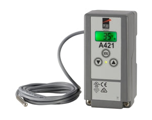 Johnson A421ABC-02C 120/240V Electronic Single Stage Temperature Control Ul Type 1 IP20 Spdt 2M