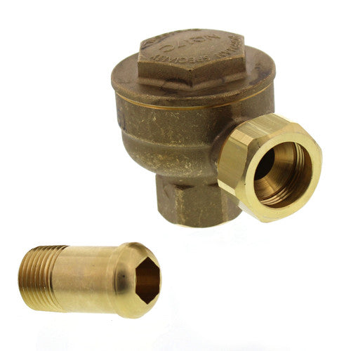 Hoffman 17C-1/2-A 1/2" 25 PSI Angle Trap 401536