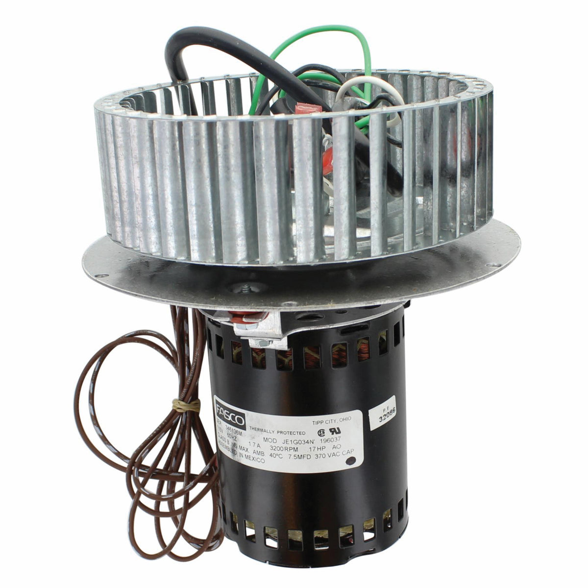 Reznor 220784 Venter Assembly 200-250 115v