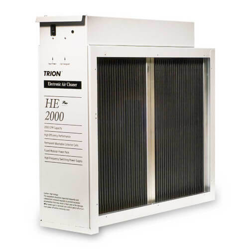 Trion AIR Cleaners HE2000 Plus W/Afs 120v Electronic Air Cleaner With Air Flow Switch 20" X 25" 2000 CFM