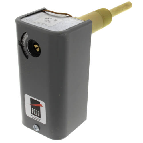 Johnson A19ABC-39C Spdt Direct Immersion Temperature Control 30/180F 6-24 Adj. Differential Nema