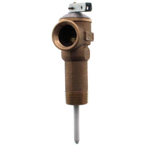 Bradford-white 415-40594-02 T & P Valve / 2 1/5" Stem / 3/4" Male / 105k Btus/H / 150 Psi / 210 Deg