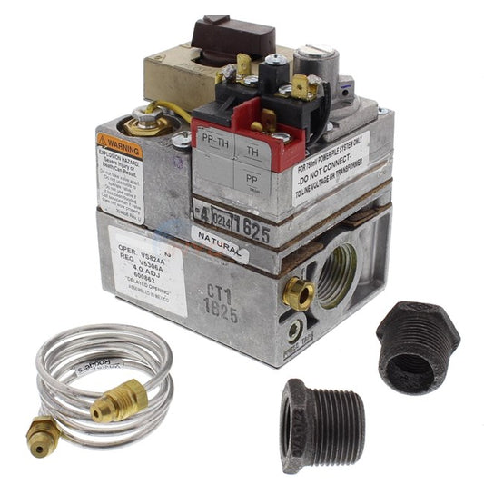 Raypak 003898F Millivolt 3/4" X 3/4" Natural Gas Valve VS820H2081