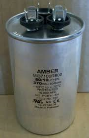 Rheem 43-25133-34 Capacitor - 80/10/370 Dual Round