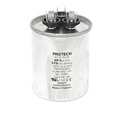 Rheem 43-25133-05 Capacitor - 45/3/370 Dual Round