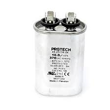 Rheem 43-25134-04 Capacitor - 10/370 Single Oval