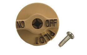 Robertshaw 1751-012 Gas Cock Dial (beige)