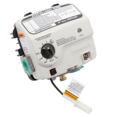 A. O. Smith 100262939 Kservice HW N3 Gas Valve NG 2" Cav