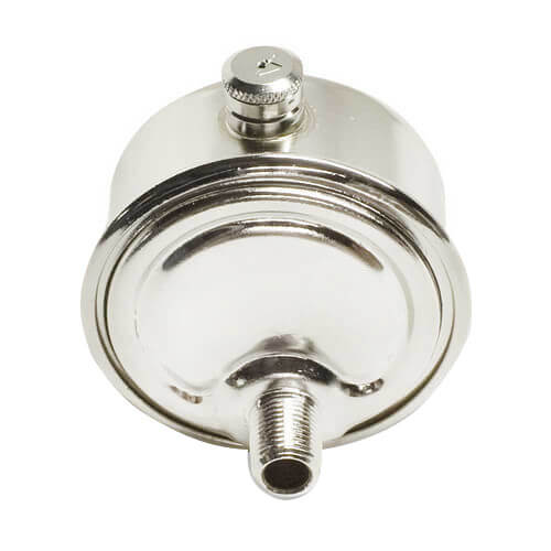 Maidomist 4 1/8" Angle Steam Ventangle Pipe:1/8"vent:.040"